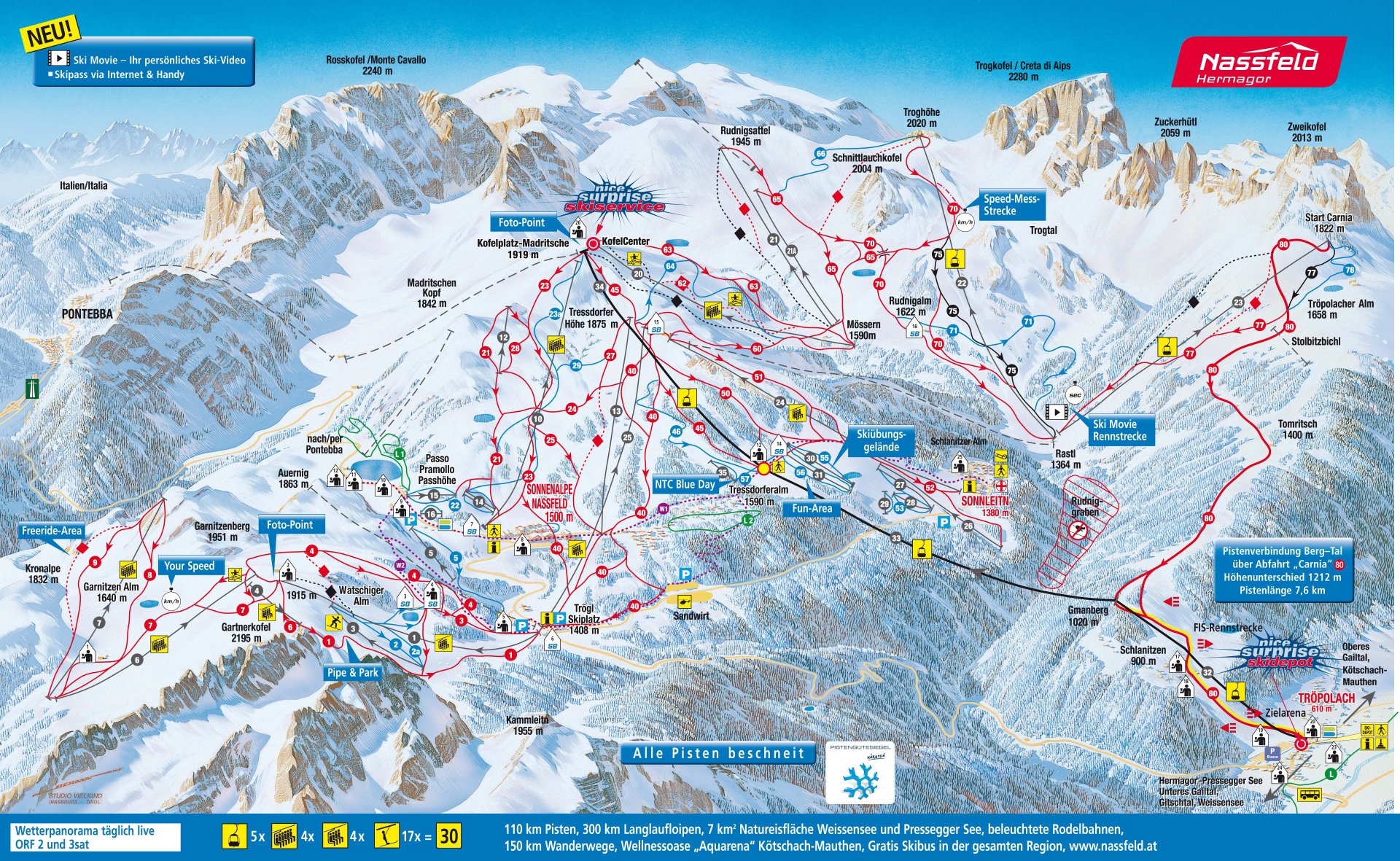 skigebiete in österreich karte SÜDAMERIKA KARTE
