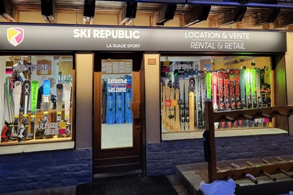 Photo du magasin Ski Republic La Ruade Sport à Valloire