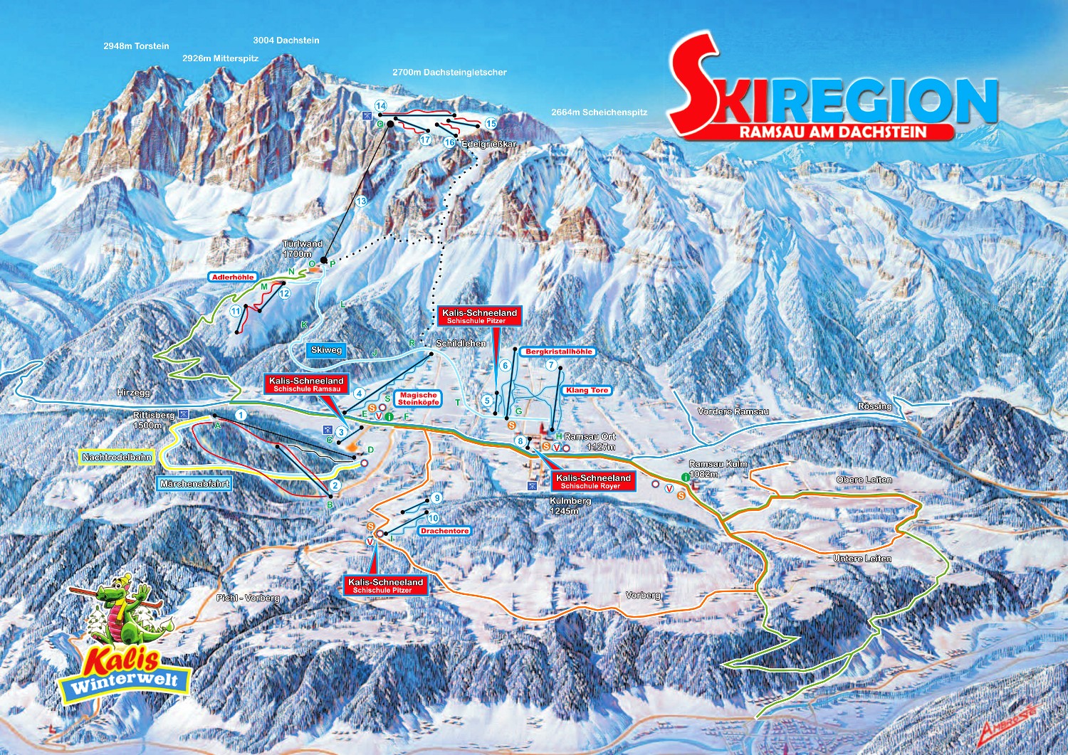 Ski resort Ramsau am Dachstein | Austria
